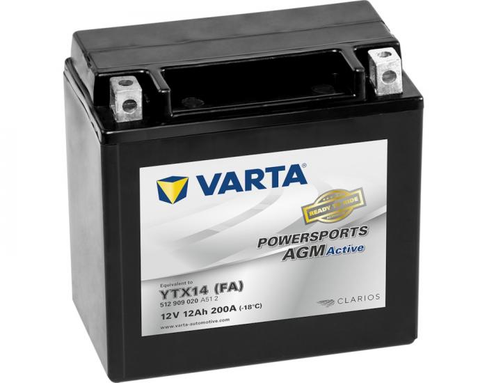 Batterij YTX14-BS
