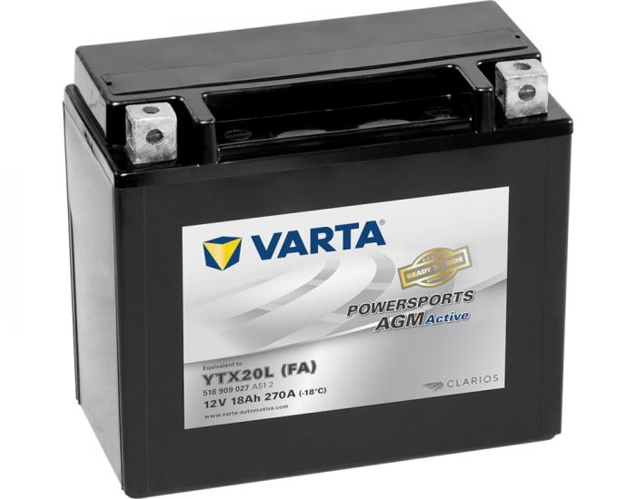 Batterij YTX20L-BS