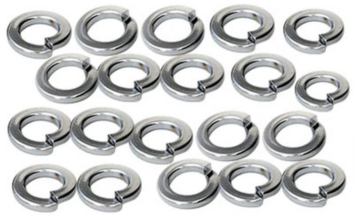 Highway Hawk M10 Spring Washers in Chrome (50 Pcs) Note: You ...