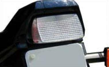 Transparent taillight + indicators with leds