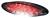 LED mini taillight (1 piece) "oval" Rear light with brake li ...