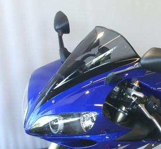 Racing windscherm - grijs getint
