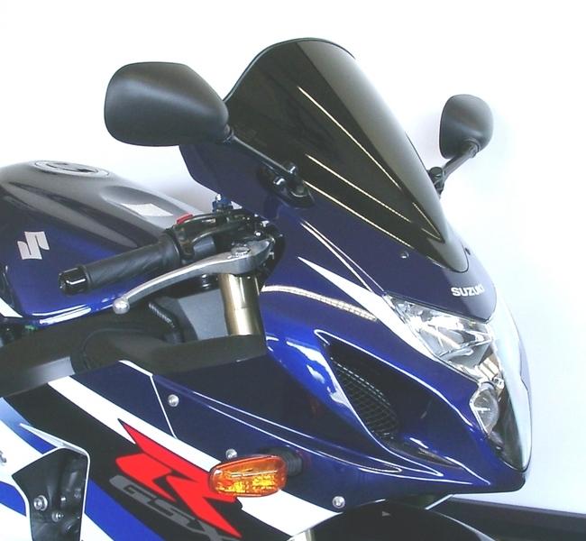 Racing windscherm - grijs getint
