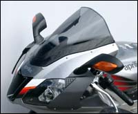Racing windscherm - grijs getint