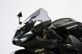 Racing windscherm - grijs getint