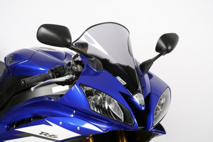 Racing windscreen - smoke grey