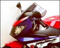 Racing windscherm - helder