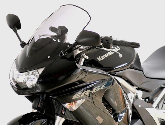 Racing windscreen - smoke grey