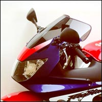 Plexi originele vorm - zwart