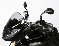 Sport windscherm - shadow line - zwart
