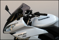 Plexi originele vorm - zwart