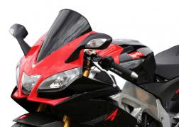 Racing windscherm - zwart