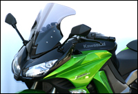 Racing windscherm - zwart