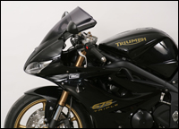 Racing windscreen - black