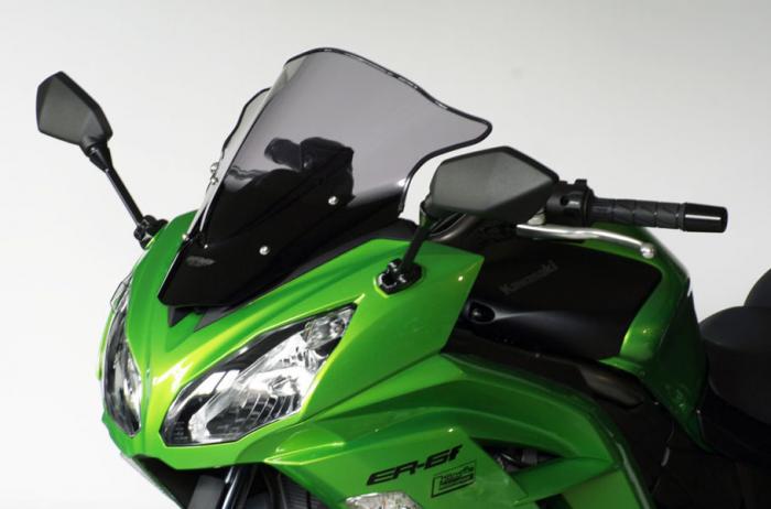 Racing windscreen - smoke grey