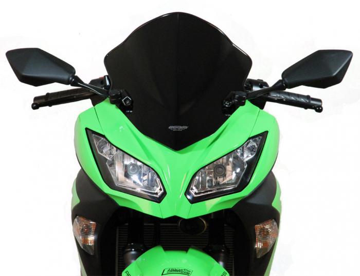 Racing windscreen - black