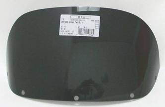 Plexi originele vorm - zwart