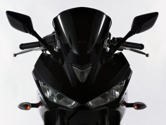 Racing windscherm - zwart