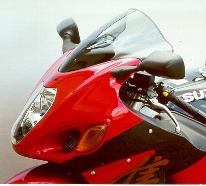 Racing windscreen - smoke grey