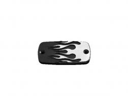 Mastercylindercover "Flame"forKawasaki VN 900 Classic und Vu ...