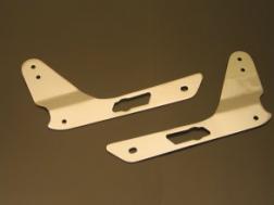 Brackets for Sissy bars chrome suitable  for  Triumph Thunde ...