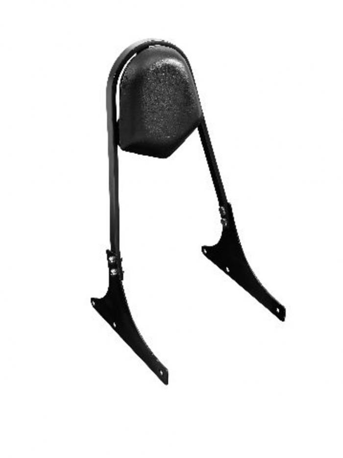 Sissy bar "Wide" in blackforHarley Davidson: _x000D_
FLSTF Fatboy  ...