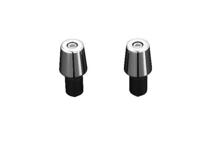 Handlebar bar ends chromefor 25,40 mm (1'') handlebarMade of ...