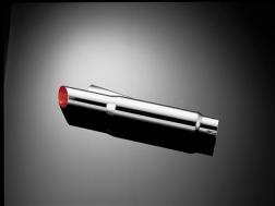 Highway Hawk exhaust tailpipe muffler "slash cut" in chrome1 ...