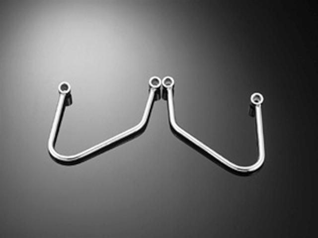 Saddlebag Support Kit Set chrome _x000D_
for Yamaha XVS 650 Drag S ...