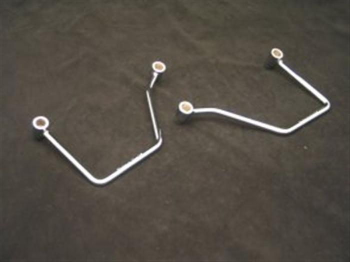 Saddlebag Support Kit Set chromefor Yamaha XVS 1300 A Midnig ...