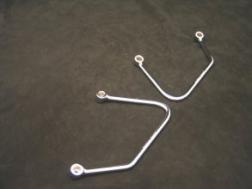 Saddlebag Support Kit Set chrome  for Suzuki C 800 Intruder  ...