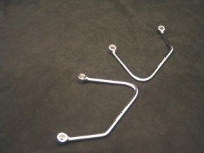 Saddlebag Support Kit Set chrome  for Suzuki C 800 Intruder  ...