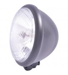 Headlight 5 1/2" "Bates Style" (1pc) with E-mark H4 12V605W  ...