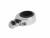 Handlebar clamp, cable clamp 1 1/4" (32mm) for cables in chr ...