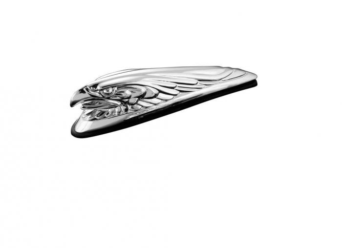 Motorcycle Ornament/ Figure "Eagle head" in chromeThis ornam ...