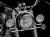 Spotlight bracket Chrome "Design Classic" for Suzuki C 1800  ...
