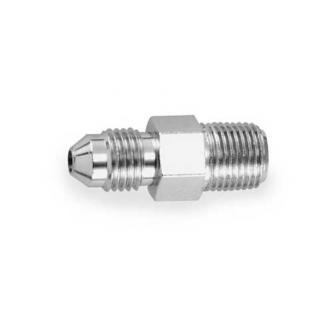 Adaptor - 3 JIC 3/8-24 to 1/8 Pipe - chroom