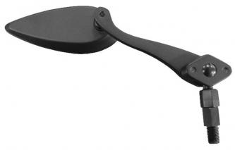 Motorcycle Mirror set "Sharp Teardrop" black M10x1,25 (2Pcs) ...