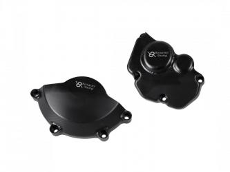 Motorblok protectie - Complete kit - Zwart