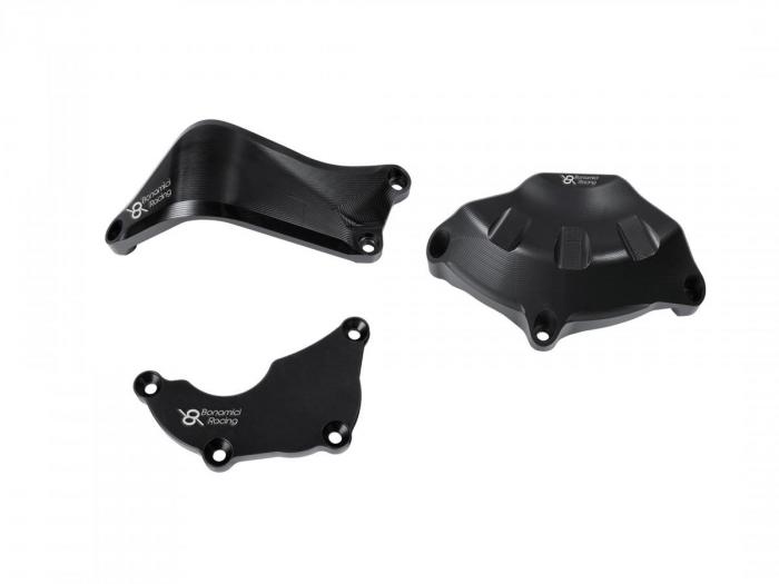 Engine cover protection - Full kit - Black