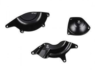Motorblok protectie - Complete kit - Zwart