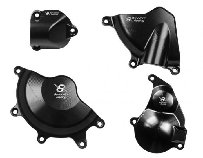 Engine cover protection - Full kit - Black