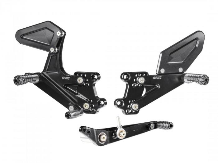 Verstelbare remschakelset - Zwart - Voor Honda CBR 1000 RR SP/SP2