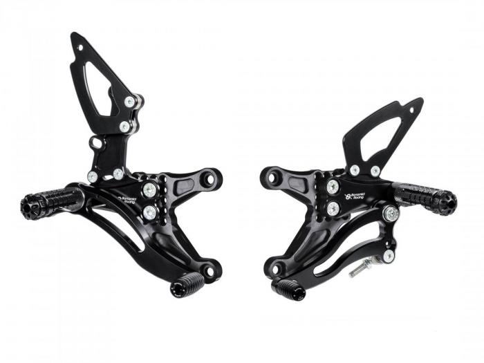 Adjustable rearset - Black