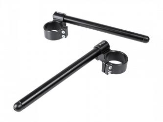 Clip-ons 10mm verhoogd - Diam. 48mm - Zwart