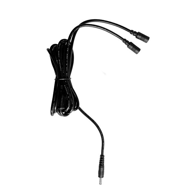 Y-kabel voor handschoenen (130 cm) - voor CAP-WPA421 autoaansteker stekker 12V