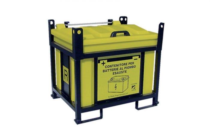 Container voor batterijen - 250 ltr