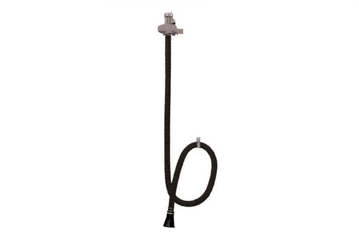 Wall mounted exhaust extraction kit - 1 hose