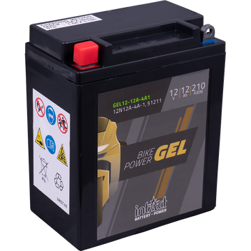 Batterie GEL - 12N12A-4A-1/CB12A-A (DIN 51211)