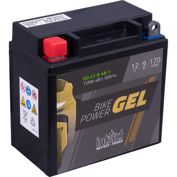 GEL Battery - 12N9-4B1/CG9-4B-C/GB9B (DIN 50914)